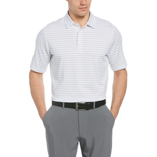 Callaway Herren Golf-Poloshirt, kurzärmelig, belüftet, gestreift