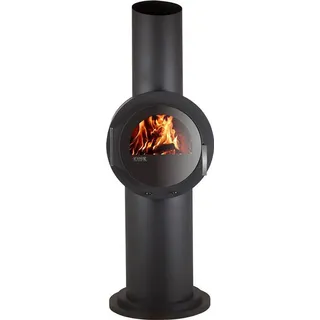 Kanuk Kaminofen Stahl Schwarz