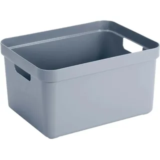 SUNWARE Sigma Home Aufbewahrungsbox 45,5 x 35,5 x 24,5 cm 4-tlg. blau/grau