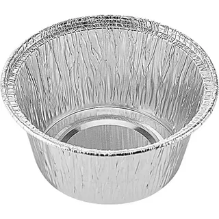 Maxcook 50 Stück Aluminiumfolie-Backförmchen, Einweg-Cupcake-Förmchen