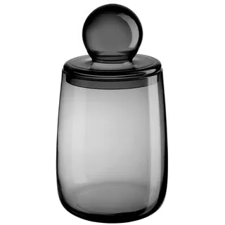 Asa Selection ASA Dose mit Deckel grau Glas, 25.7 cm, Ordnen & Aufbewahren, Dosen