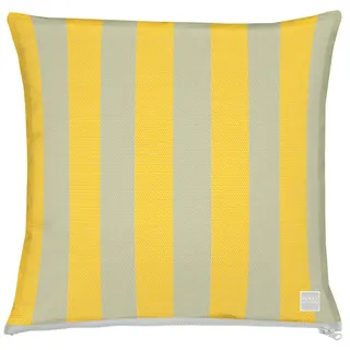 APELT Dekokissen 3967, Kissenhülle mit Füllung, 1 Stück gelb 48 cm x 48 cm x 5 cm
