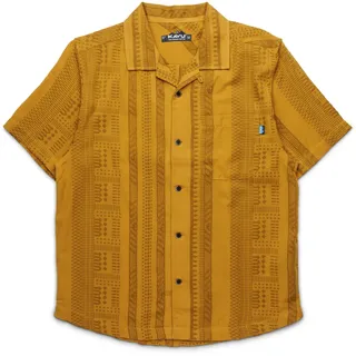 Kavu Herren Castaway Hemd (Größe XL, gelb)