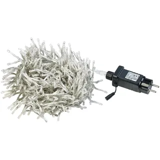 Lunartec Lichtervorhang LED 6 m transparent