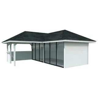 Palmako Bianca 5,88 x 5,88 m Weiß