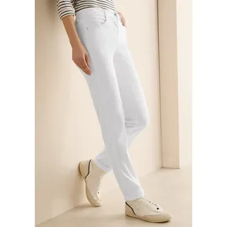 Cecil Slim-fit-Jeans »Style Toronto«, im Five-Pocket Style, weiß