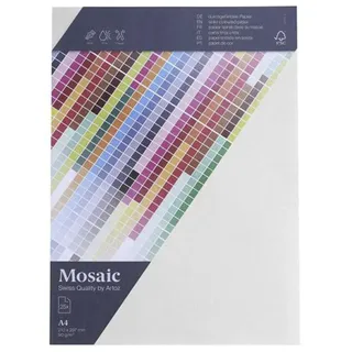Artoz Briefpapier Mosaic weiß DIN A4 90 g/qm 25 Blatt
