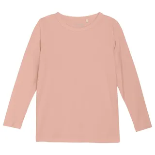MINYMO Mädchen Langarm-Bluse in angenehmer Qualität aus Bambus-Viskose, Rosa (Misty Rose 524),152 (Herstellergröße:152) - 152