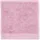 Seiftuch 30 x 30 cm rose
