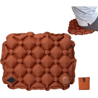 Aufblasbares Sitzkissen mit integrierter Pumpe und tragbarer Matte, 150 kg Tragfähigkeit