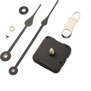 Funktionelle Wanduhr aus Acryl mit Quarz-Uhrwerk und DIY-Aluminium-Zeigern für Dekoration (D)