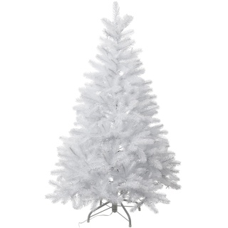Künstlicher Weißer Tannenbaum Mit 506 Spitzen  120 Cm