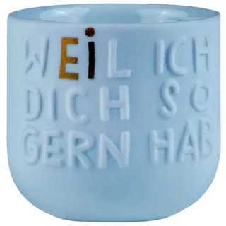 räder Eierbecher Weil Ich Dich So Gern Hab Porzellan
