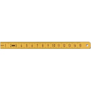 Bmi Stahlmaßstab ISOFLEX 150 mm