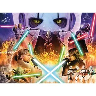 Buffalo Games - Silver Select - Star Wars - If You're not with me, Then You're My Enemy. - 1000 Teile Puzzle für Erwachsene - Herausforderndes Puzzle perfekt für Spieleabende - Größe ist 26,75 x 19,75