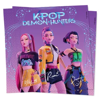 prokos s.a. - decorata party K-Pop Demon Hunters Papierservietten