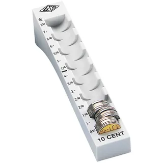 Wedo Geldzählrille 10 Cent, grau, 18x3.2x4.5 cm)