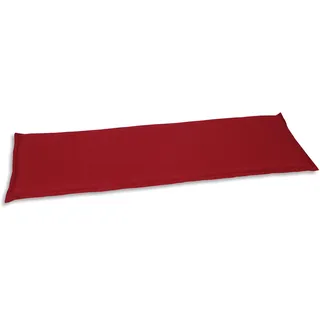 GO-DE Textil Bankauflage 148 x 48 x 5 cm rot 1 St.
