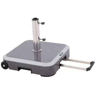 Doppler Sonnenschirmständer Expert Trolley 50kg Aluminium Grau