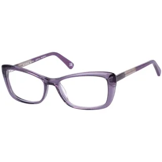 Botaniq Damen Brillengestell BIO-1031-161, Cat-Eye Form, Lila, gerfertigt aus Acetat (inklusive Brillenetui)