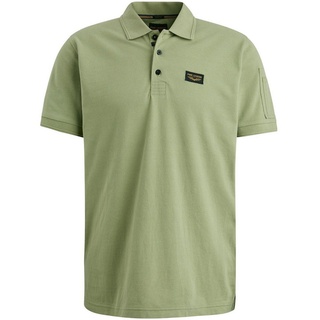 PME LEGEND Poloshirt - Shirt kurzarm - T Shirt mit Cargo Tasche grün