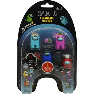 Among Us 5er Set Figuren Crewmate