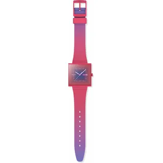 Swatch SQUARELY BERRY SO34R700 Unisexuhr