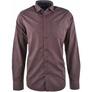 PME Legend Shirt Longsleeve Poplin Print Terrence - Hemd S