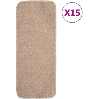 vidaXL Stufenmatte 60 x 25 cm Beige