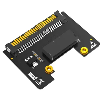 JMT EDSFF E1.S SSD auf U.2 SFF-8639 Adapterkarte NVMe Lineal 1U EDSFF Short SSD E1.S Carrier Card Kompatibel mit GEN-Z EDSFF Short SSD