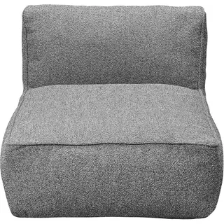 Grow Bouclé Gartensessel dunkelgrau