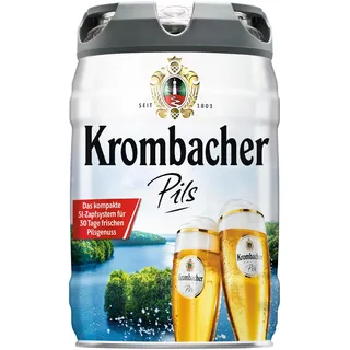 Krombacher Frische Fass Pfandfrei, (1 x 5 l)
