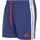 Badeshorts 3-Streifen Größe XS in Blau DKBLUE/PURRUB
