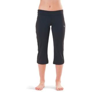 PUMA Damen 3/4 Hose Essential 3/4 Skinny Pants, Black, XS