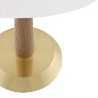 Tischlampen Globen Lighting, Ligna, Holz, für Wohnzimmer, Metall, Skandinavisch - 39.2