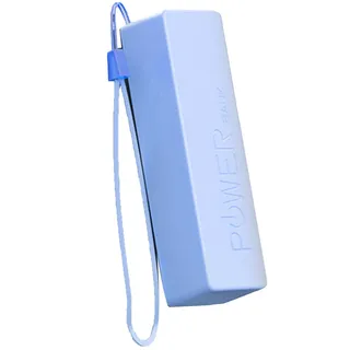 NIHENHAO Power Bank Case No Welding Batteries Storage Box Mobile Power Removable Batteries Case Removable for Phone Charging-Blue