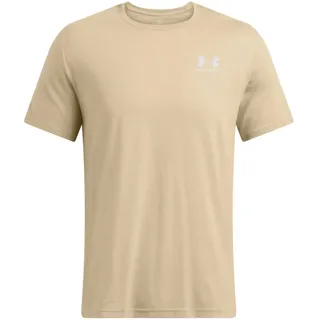 Under Armour Sportstyle Left Chest Trainingsshirt Herren 300 city khaki/white XL