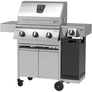 Gasgrill Edelstahl "Henry L - Deluxe" mit Infrarotbrenner | Made in Germany