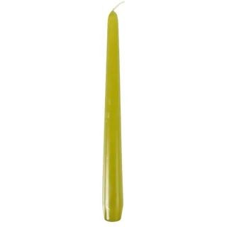 Papstar Leuchterkerzen 25 cm olivgrün 50 St.