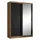 120 x 205 x Schwarz