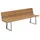 220 x 52 x 89 cm edelstahl/teak recycled