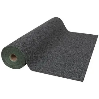 FLOORDIREKT Rasenteppich Farbwunder Park - Robust & einfach zu verlegen - Ideal für Balkon & Terrasse - 200 cm x 250 cm - Anthrazit