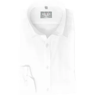 MARVELIS Businesshemd SUPER SLIM FIT - Businesshemd sehr stark taillierte Schnittführung weiß 38