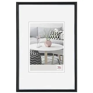 walther design Galeria Kunststoff Bilderrahmen schwarz 50x70 cm 5 St.
