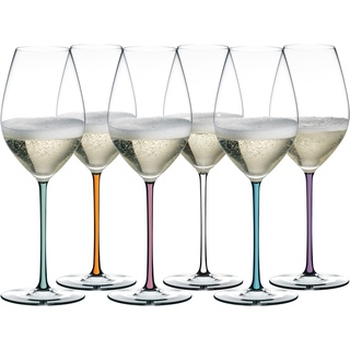 Riedel Fatto A Mano Champagner Weinglas 6er-Set