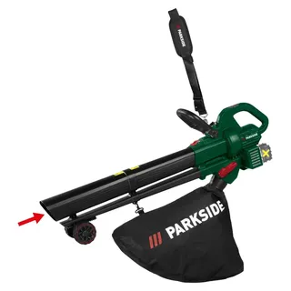 Parkside Akku-Laubsauger PALSB A1 ohne Akku