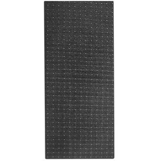 Karat Teppich-Läufer auf Maß gekettelt | Rapido anthrazit | 100x300 cm