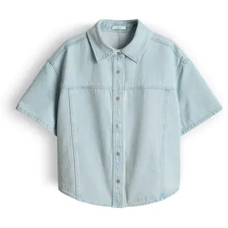 Opus Bluse Ferluna breath Blau M
