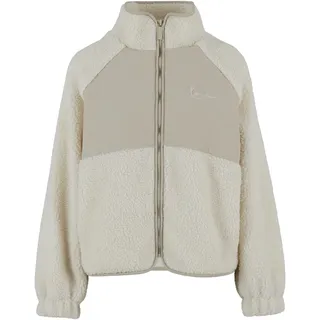Karl Kani Chest Signature Teddy Block Trackjacke Beige XS