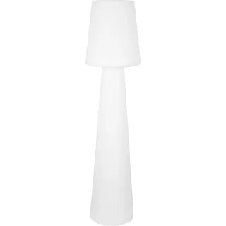 smartwares LED Außen-Stehleuchte Kunststoff 110 cm inkl. Leuchtmittel weiß